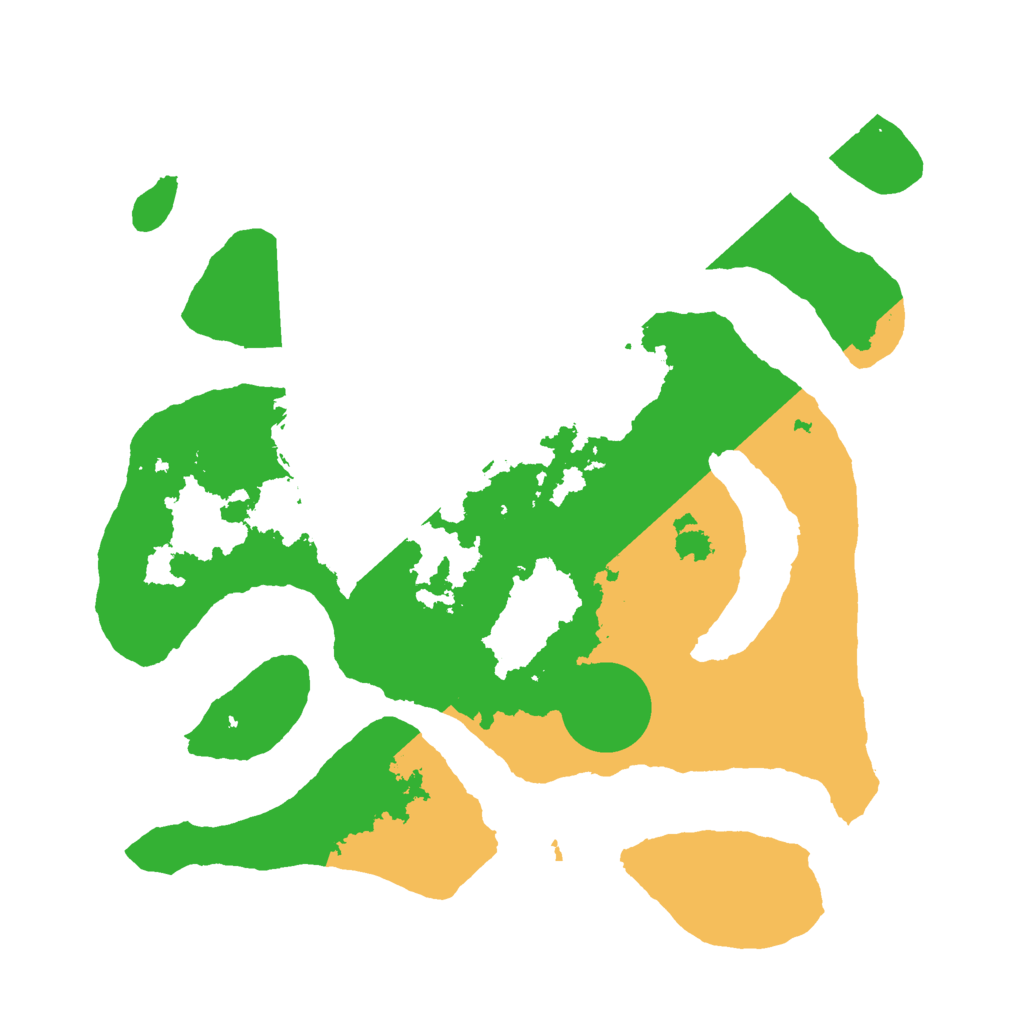 Biome Rust Map: Barren, Size: 3000, Seed: 64016641