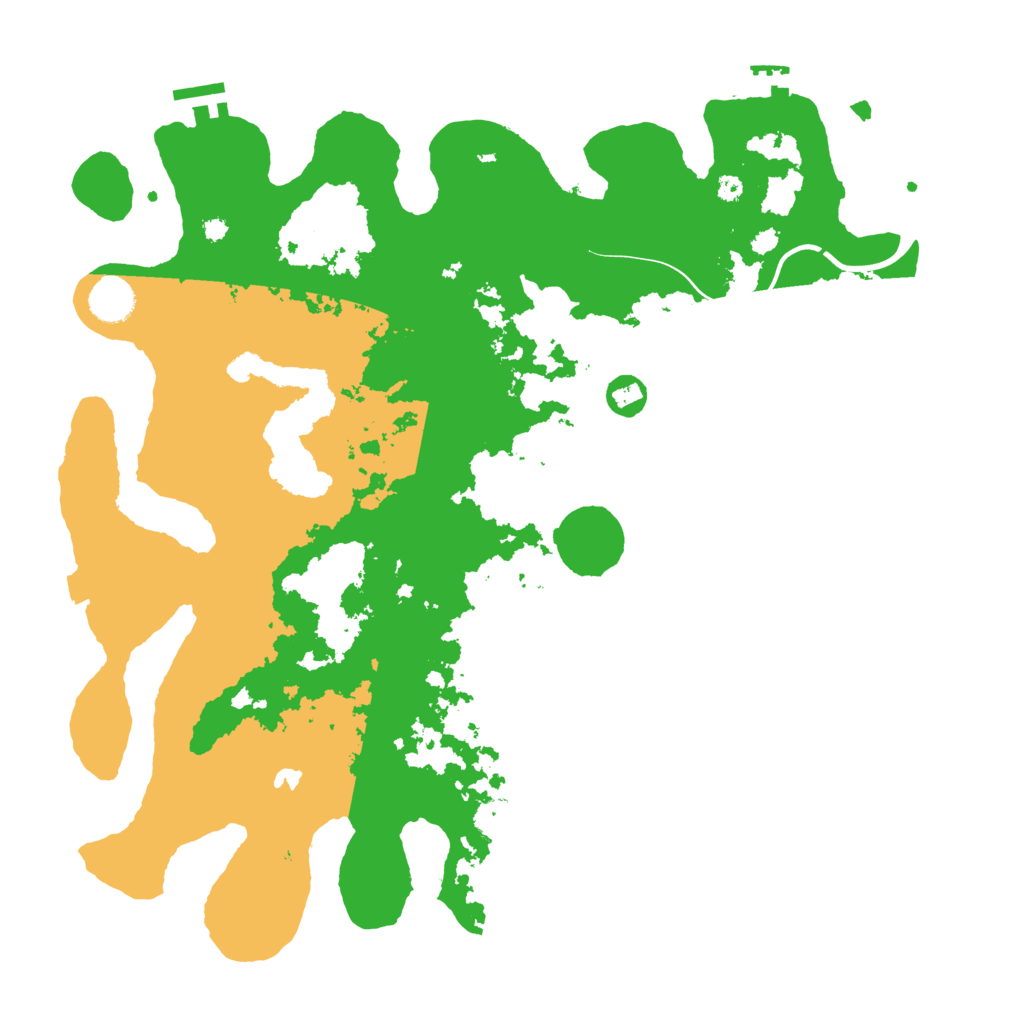 Biome Rust Map: Procedural Map, Size: 4000, Seed: 516132464