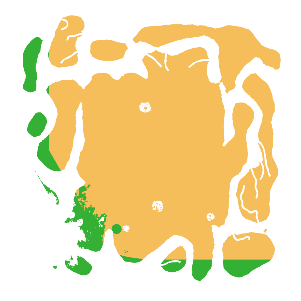 Biome Rust Map: Procedural Map, Size: 4000, Seed: 304224