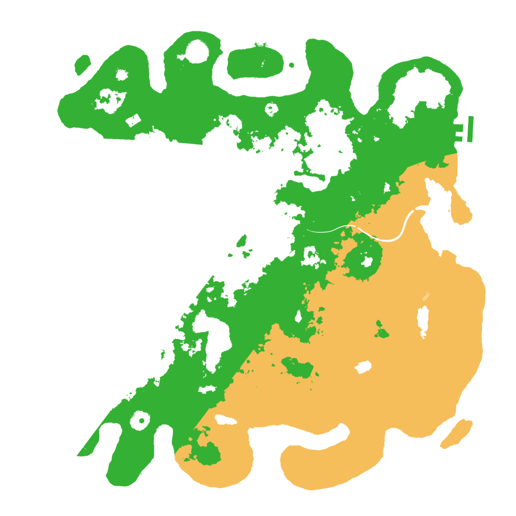 Biome Rust Map: Procedural Map, Size: 4000, Seed: 233396512