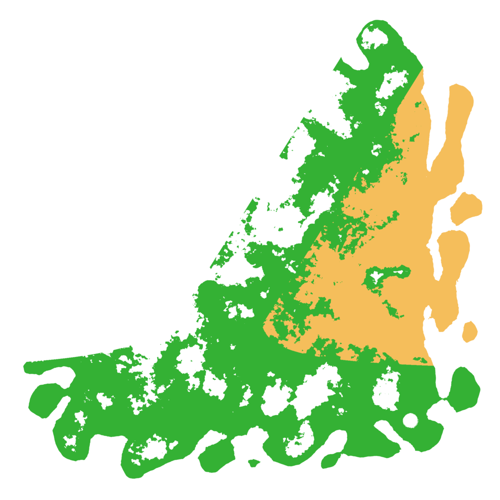 Biome Rust Map: Barren, Size: 6000, Seed: 159753