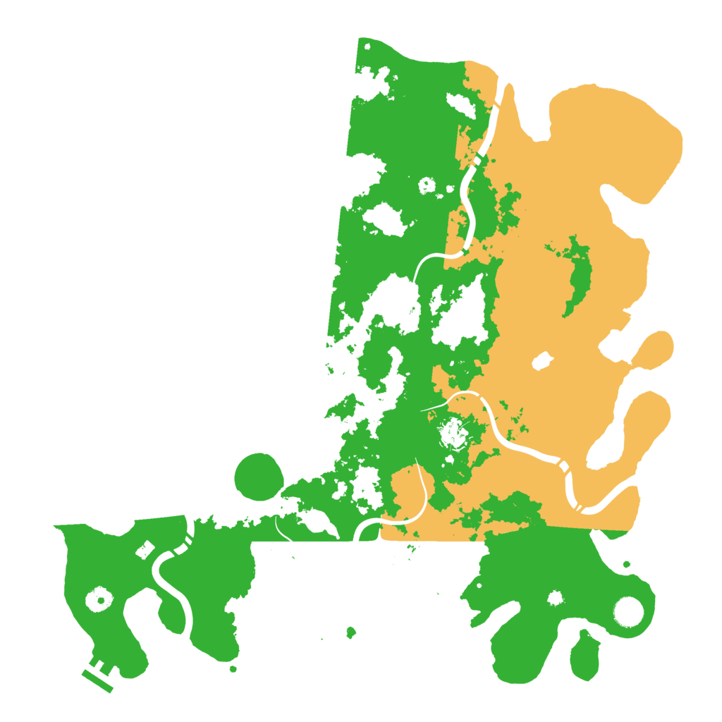 Biome Rust Map: Procedural Map, Size: 4250, Seed: 833838861