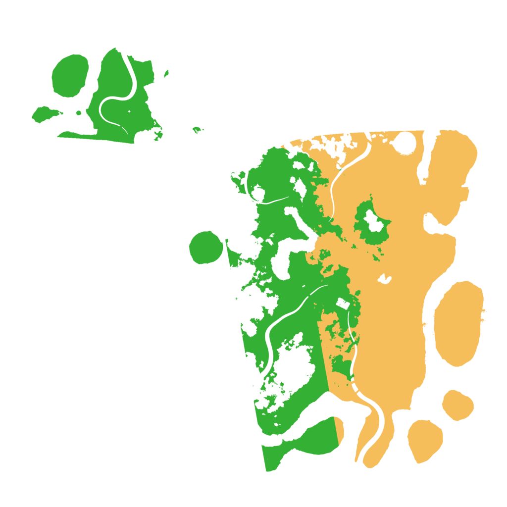 Biome Rust Map: Procedural Map, Size: 4250, Seed: 4258702