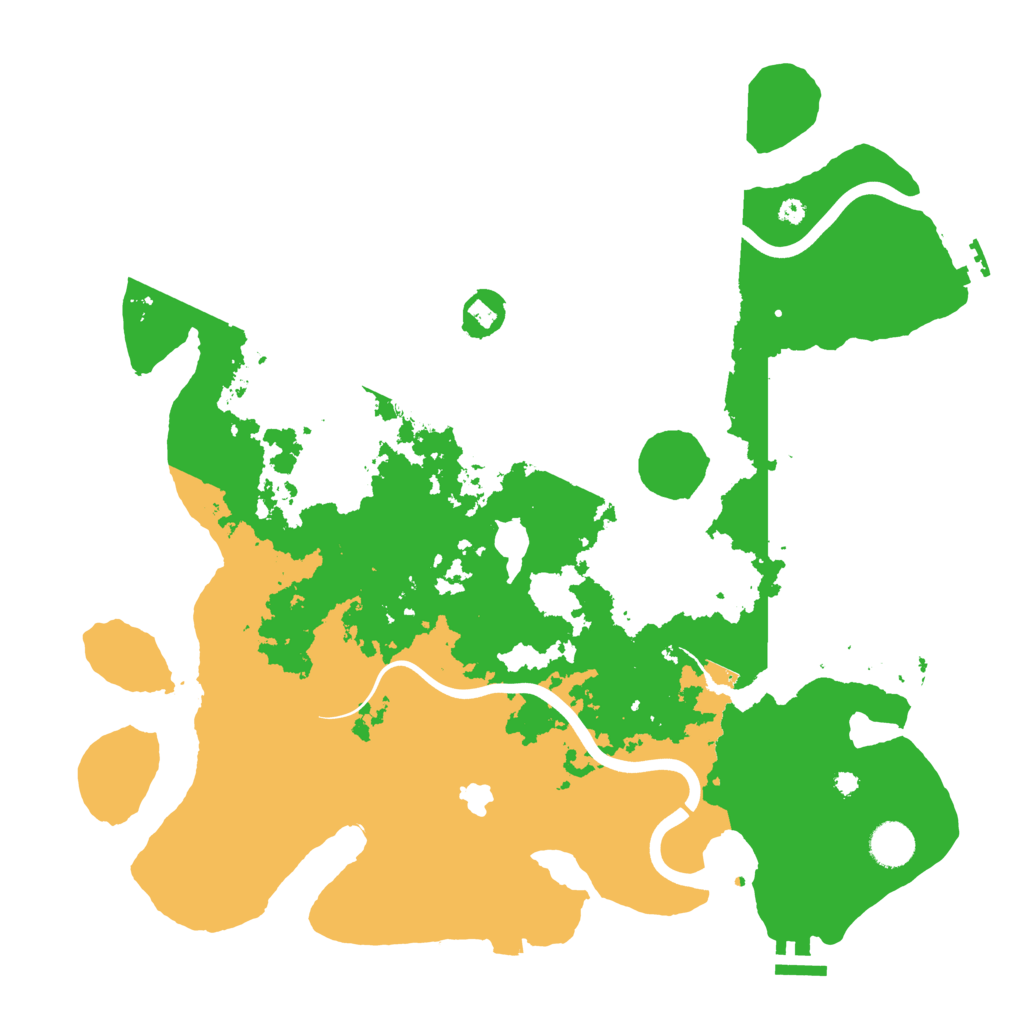 Biome Rust Map: Procedural Map, Size: 4000, Seed: 1492595729