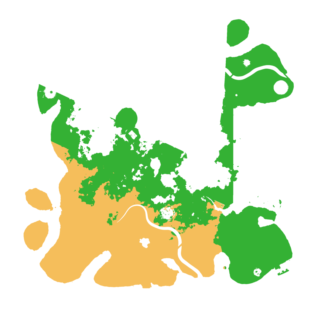 Biome Rust Map: Procedural Map, Size: 4000, Seed: 1492595729