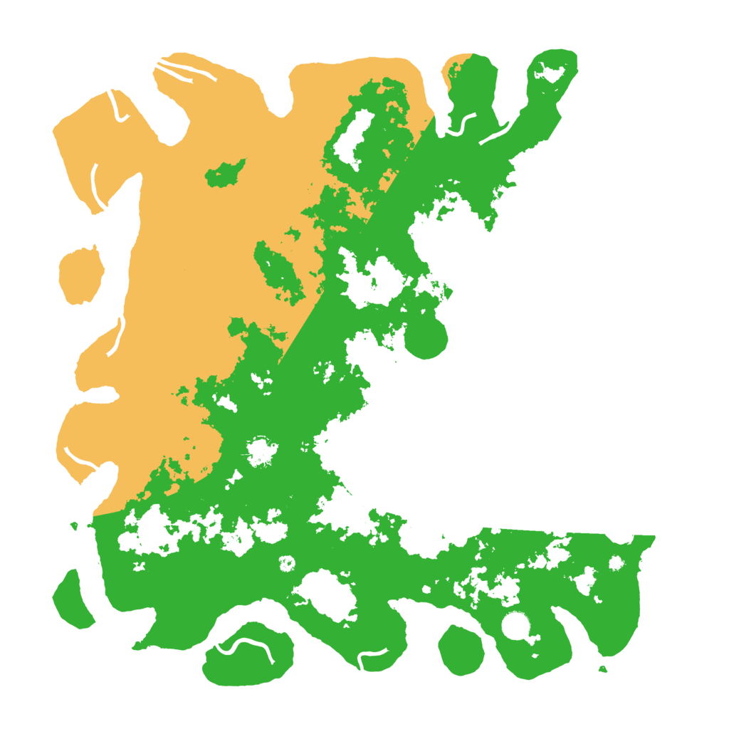 Biome Rust Map: Procedural Map, Size: 4500, Seed: 114517