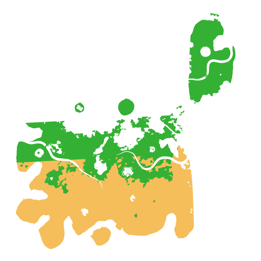 Biome Rust Map: Procedural Map, Size: 4500, Seed: 226754