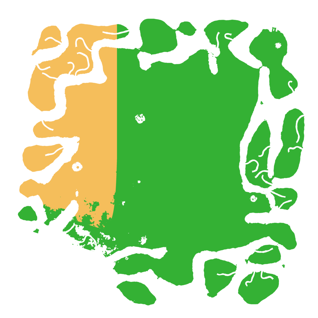 Biome Rust Map: Procedural Map, Size: 5000, Seed: 3000