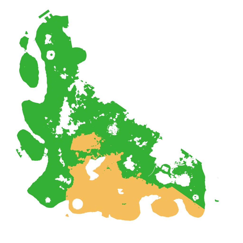 Biome Rust Map: Procedural Map, Size: 4000, Seed: 255355