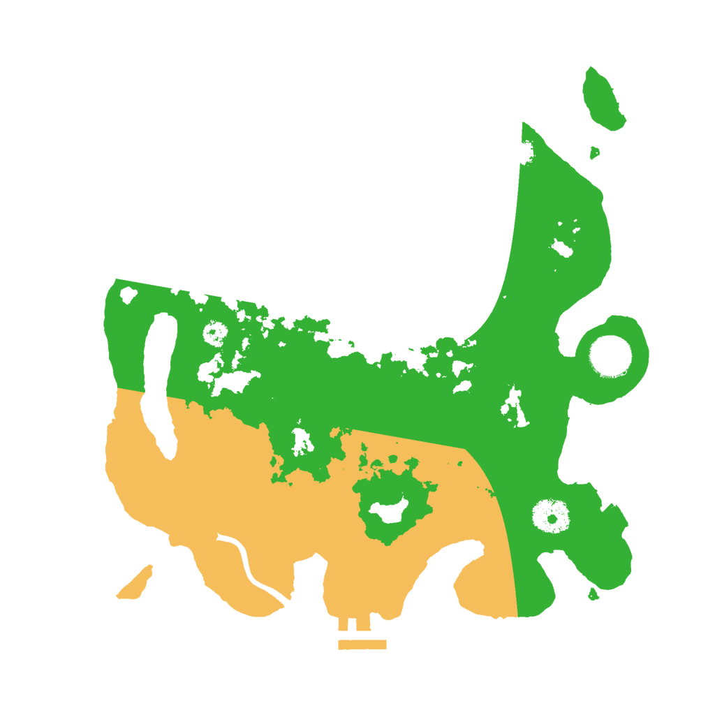 Biome Rust Map: Procedural Map, Size: 3000, Seed: 9877563