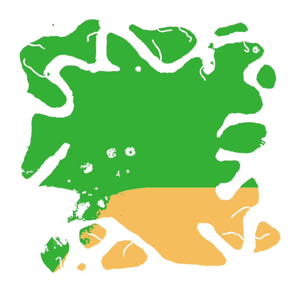 Biome Rust Map: Procedural Map, Size: 4500, Seed: 781293