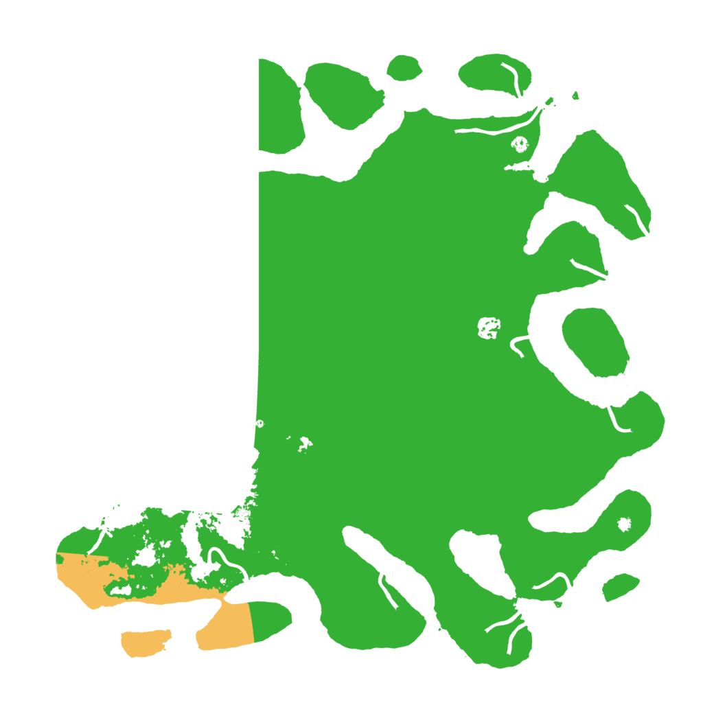 Biome Rust Map: Procedural Map, Size: 4500, Seed: 366936