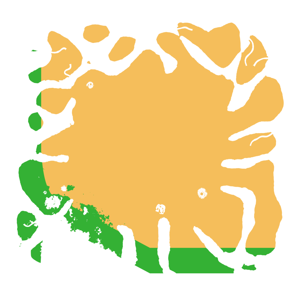 Biome Rust Map: Procedural Map, Size: 4500, Seed: 413907