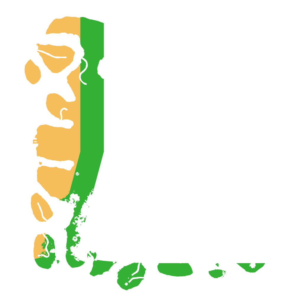 Biome Rust Map: Procedural Map, Size: 4500, Seed: 381493