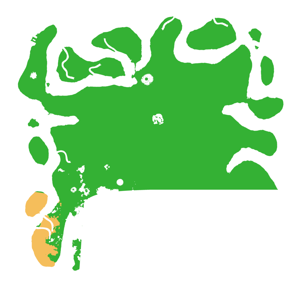 Biome Rust Map: Procedural Map, Size: 4000, Seed: 268420