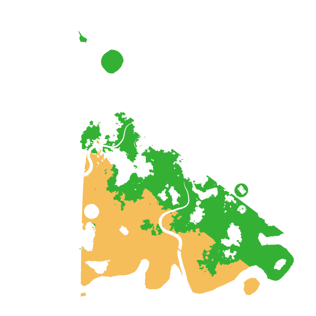 Biome Rust Map: Procedural Map, Size: 4000, Seed: 516383