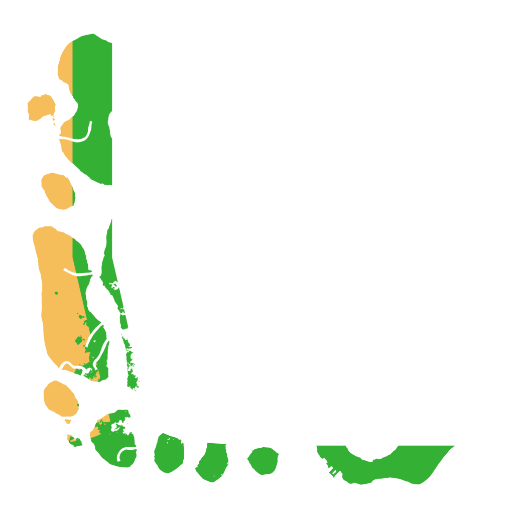 Biome Rust Map: Procedural Map, Size: 4500, Seed: 583807