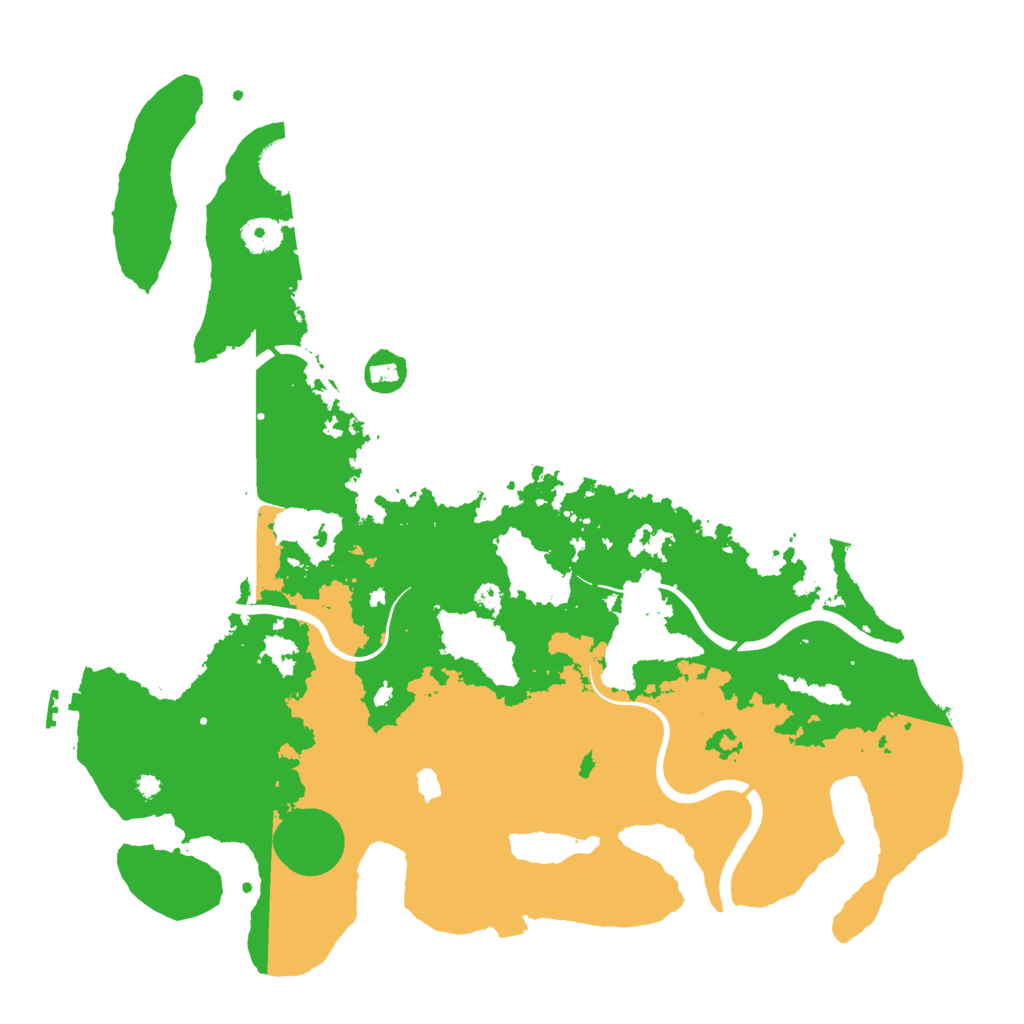 Biome Rust Map: Procedural Map, Size: 4000, Seed: 308099