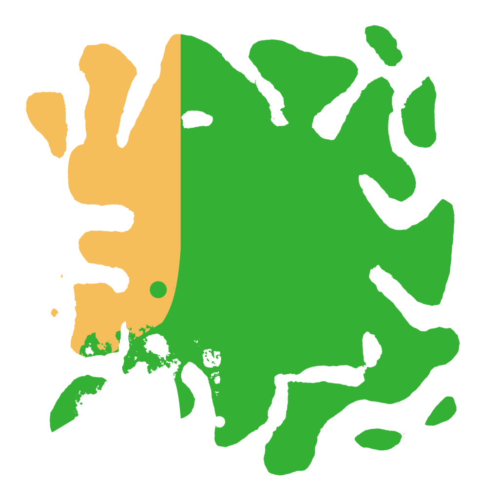 Biome Rust Map: Barren, Size: 3900, Seed: 1242365