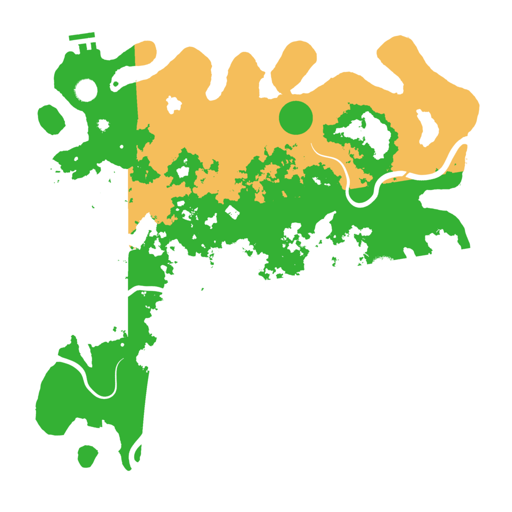 Biome Rust Map: Procedural Map, Size: 4000, Seed: 456654