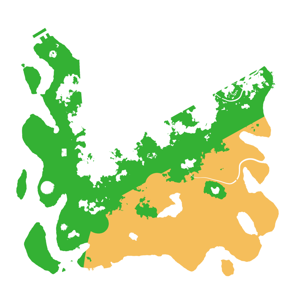 Biome Rust Map: Procedural Map, Size: 4000, Seed: 884039