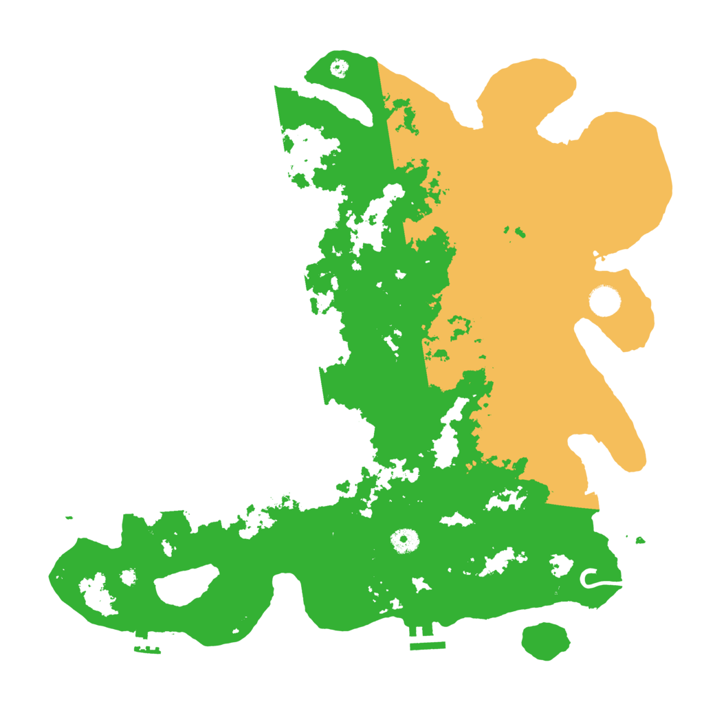 Biome Rust Map: Procedural Map, Size: 4000, Seed: 617868