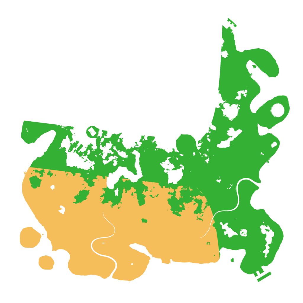 Biome Rust Map: Procedural Map, Size: 4000, Seed: 815817