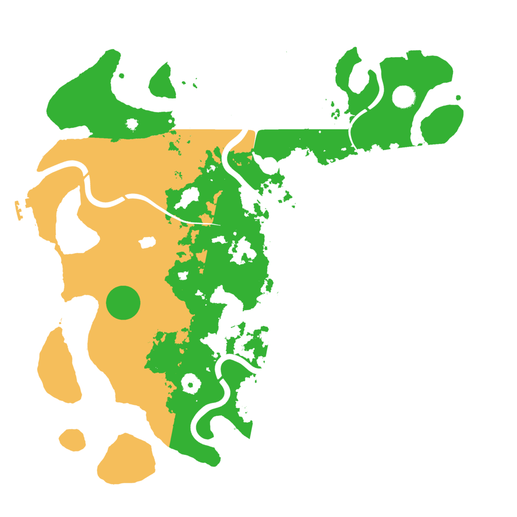 Biome Rust Map: Procedural Map, Size: 4000, Seed: 826303