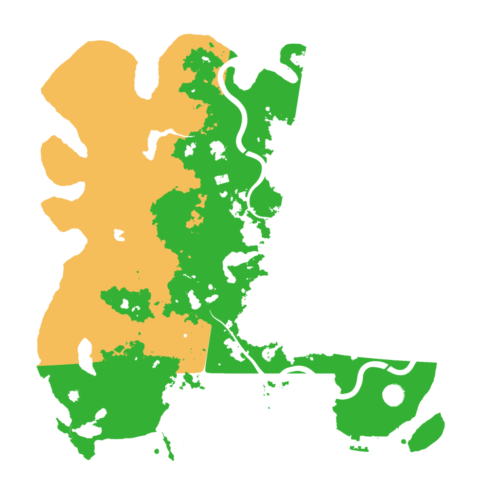 Biome Rust Map: Procedural Map, Size: 4000, Seed: 406761893