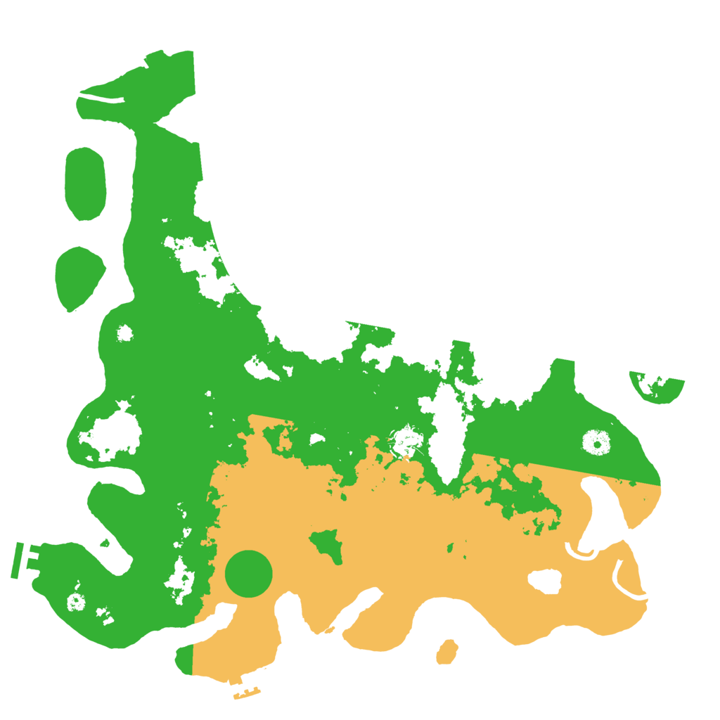 Biome Rust Map: Procedural Map, Size: 4000, Seed: 45450721