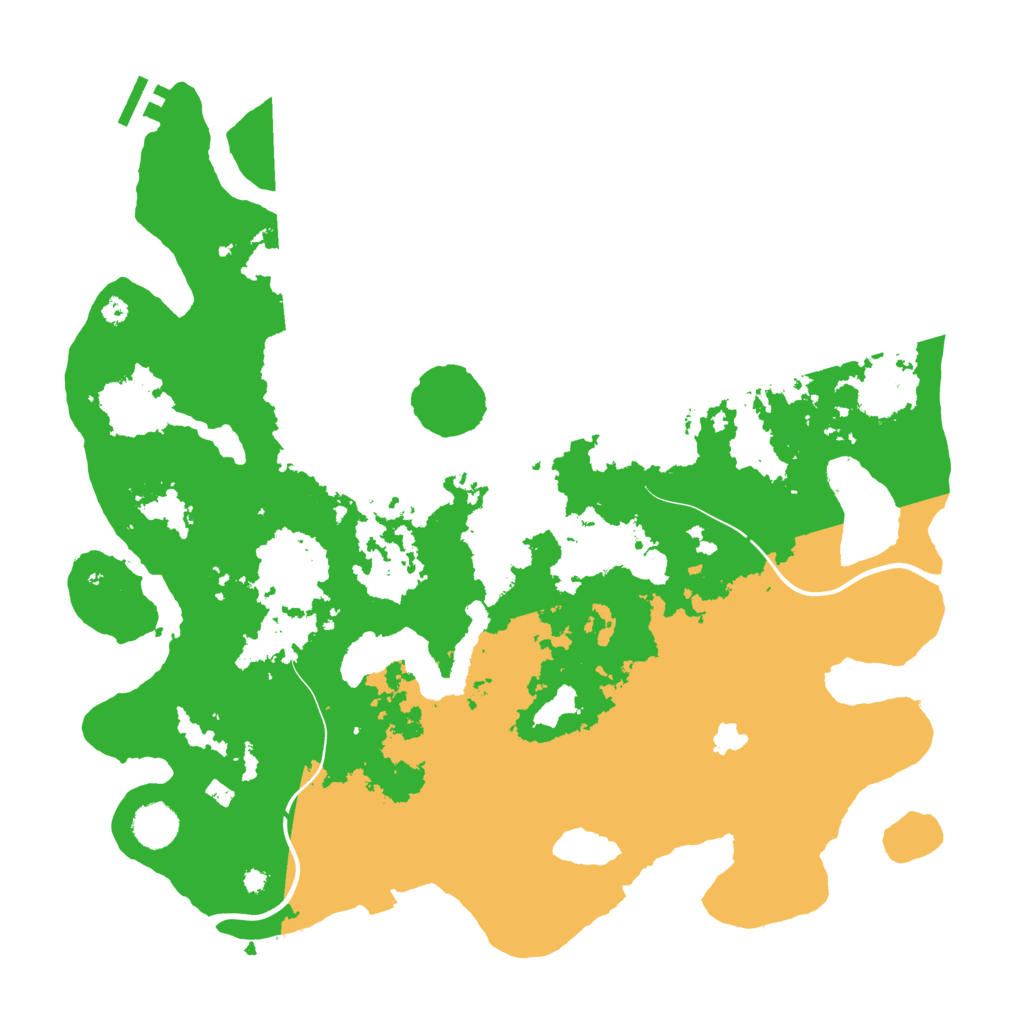 Biome Rust Map: Procedural Map, Size: 4000, Seed: 731392