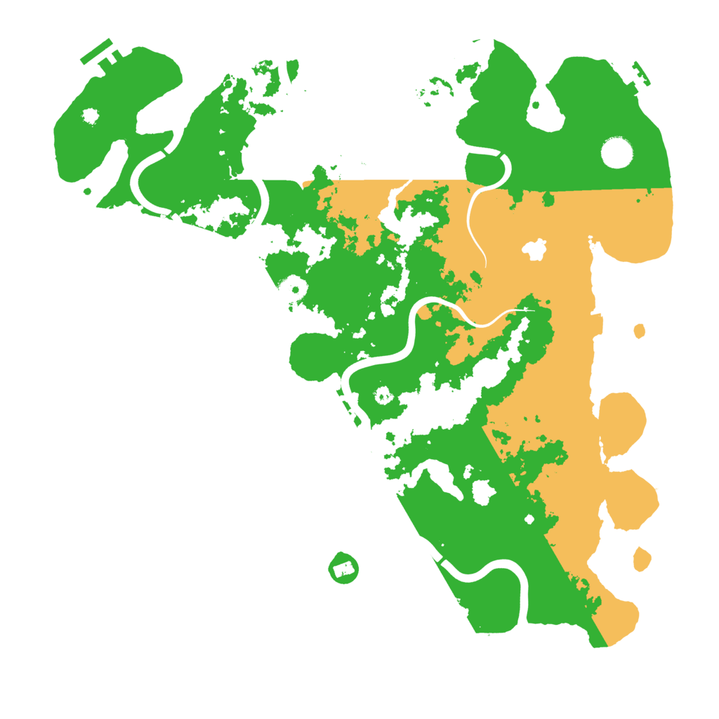 Biome Rust Map: Procedural Map, Size: 4000, Seed: 683561