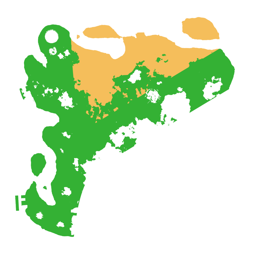 Biome Rust Map: Procedural Map, Size: 3500, Seed: 813575