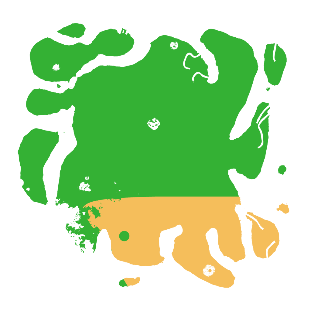 Biome Rust Map: Procedural Map, Size: 4000, Seed: 8287