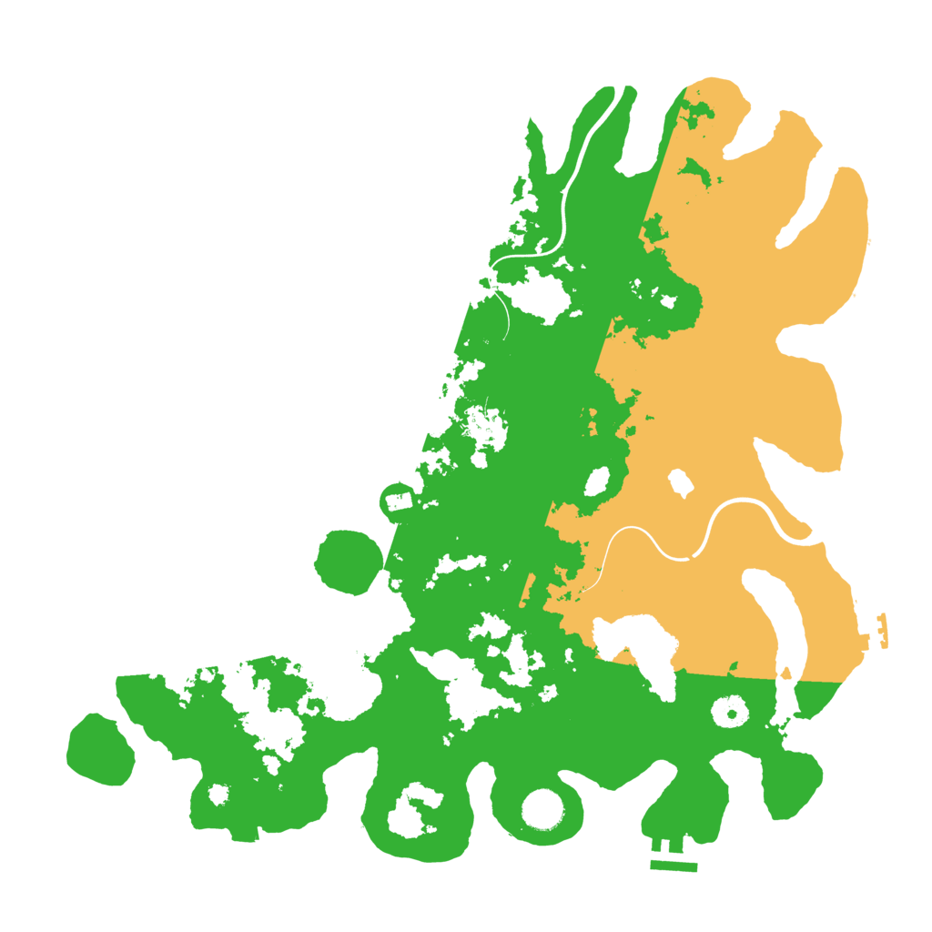 Biome Rust Map: Procedural Map, Size: 4000, Seed: 191030