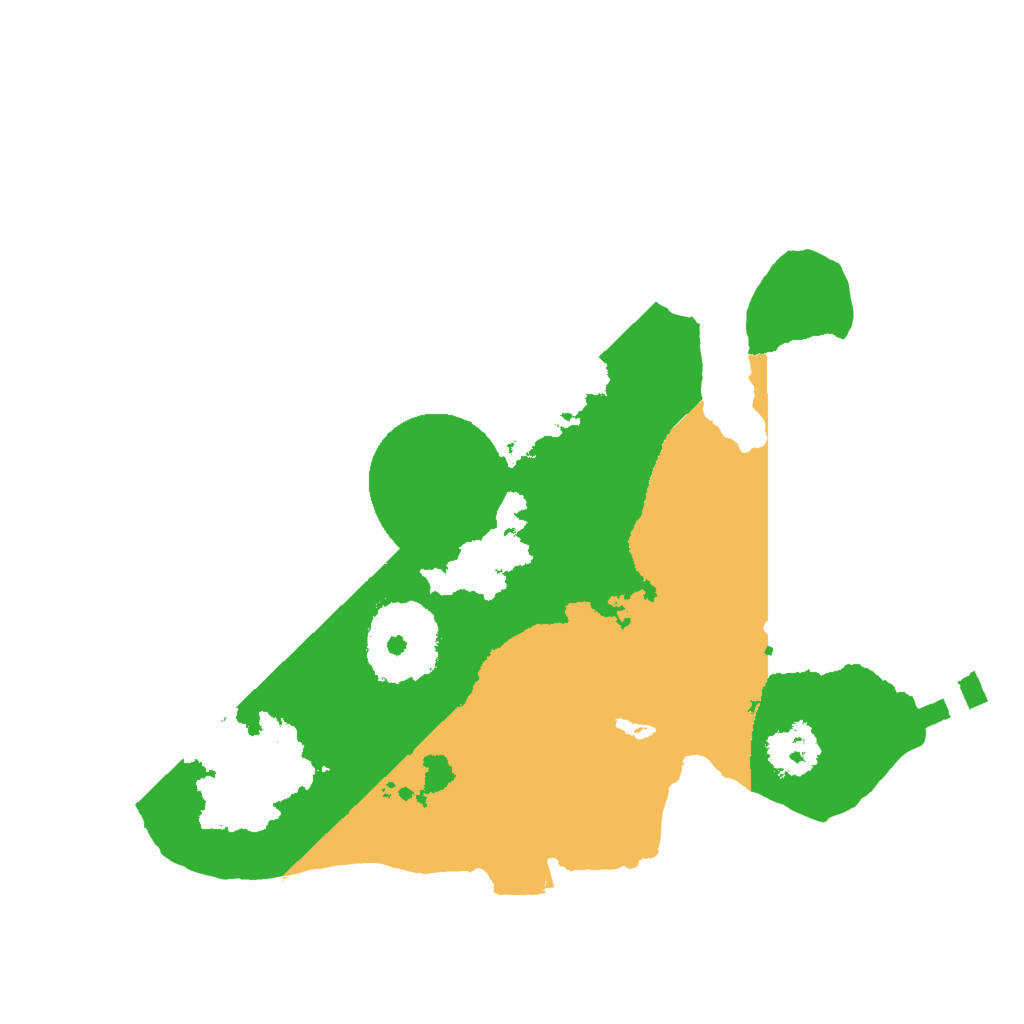 Biome Rust Map: Procedural Map, Size: 2000, Seed: 2143825031
