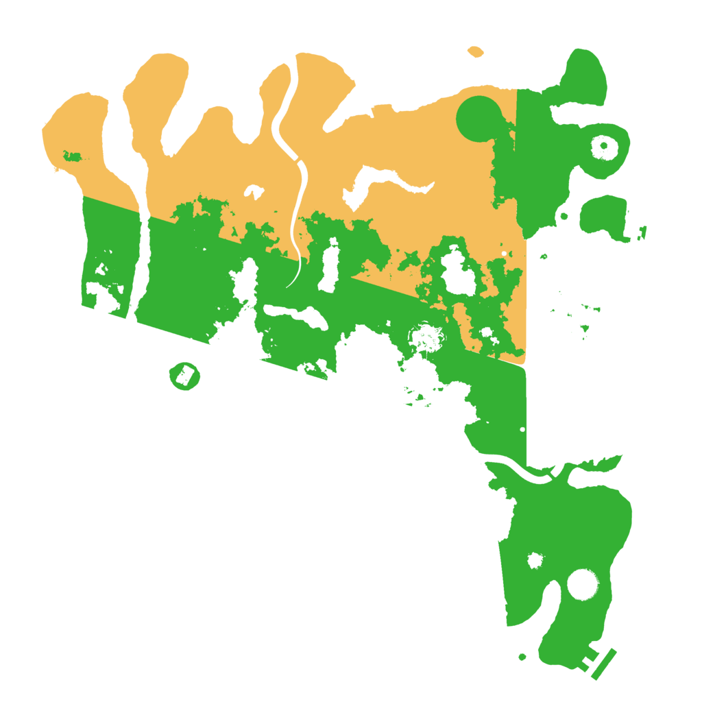 Biome Rust Map: Procedural Map, Size: 4000, Seed: 4785645
