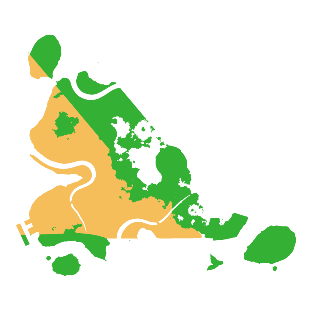 Biome Rust Map: Procedural Map, Size: 2800, Seed: 1234567890