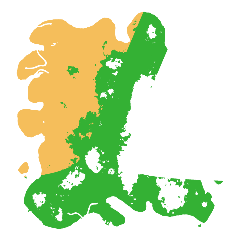 Biome Rust Map: Procedural Map, Size: 4000, Seed: 751474