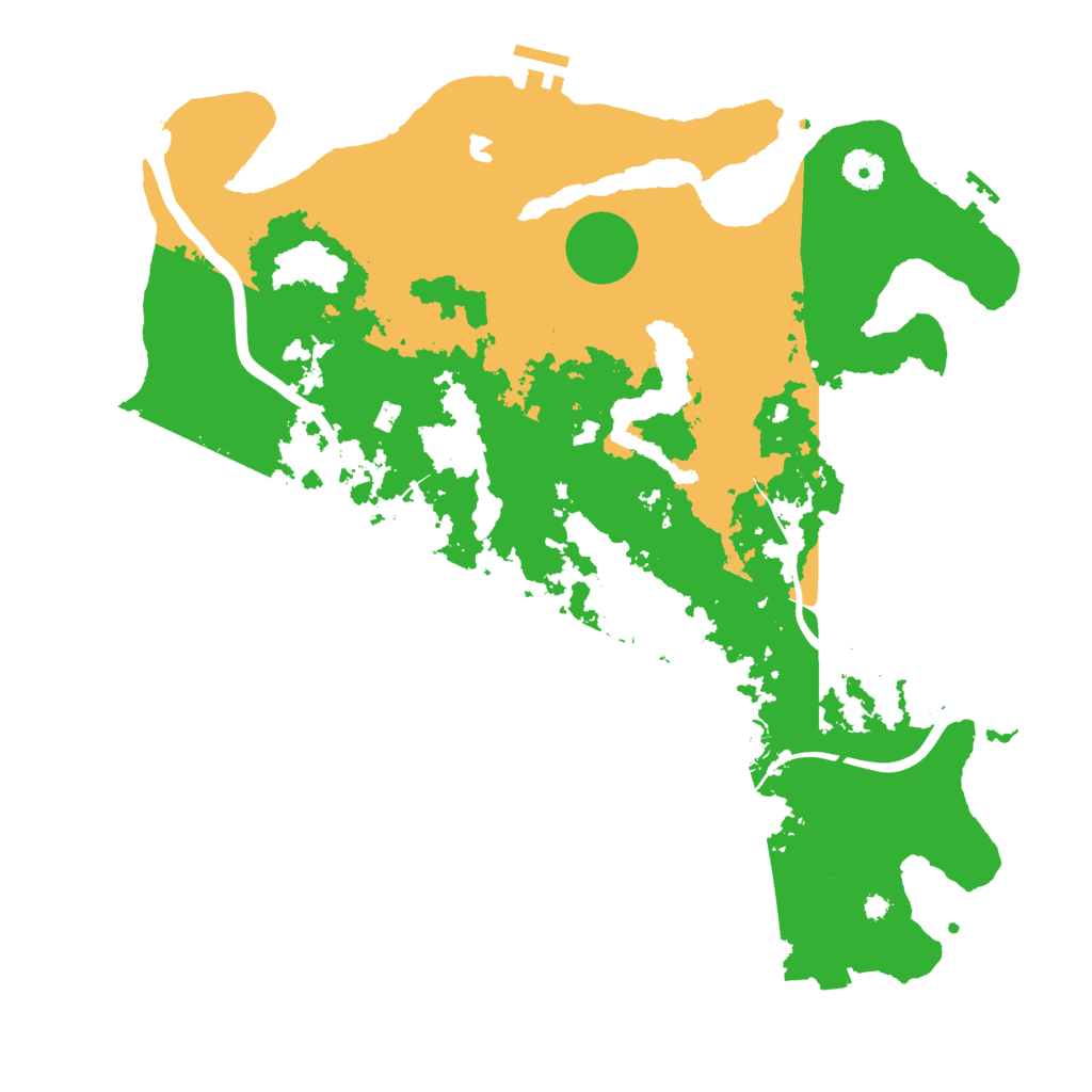 Biome Rust Map: Procedural Map, Size: 4000, Seed: 284621