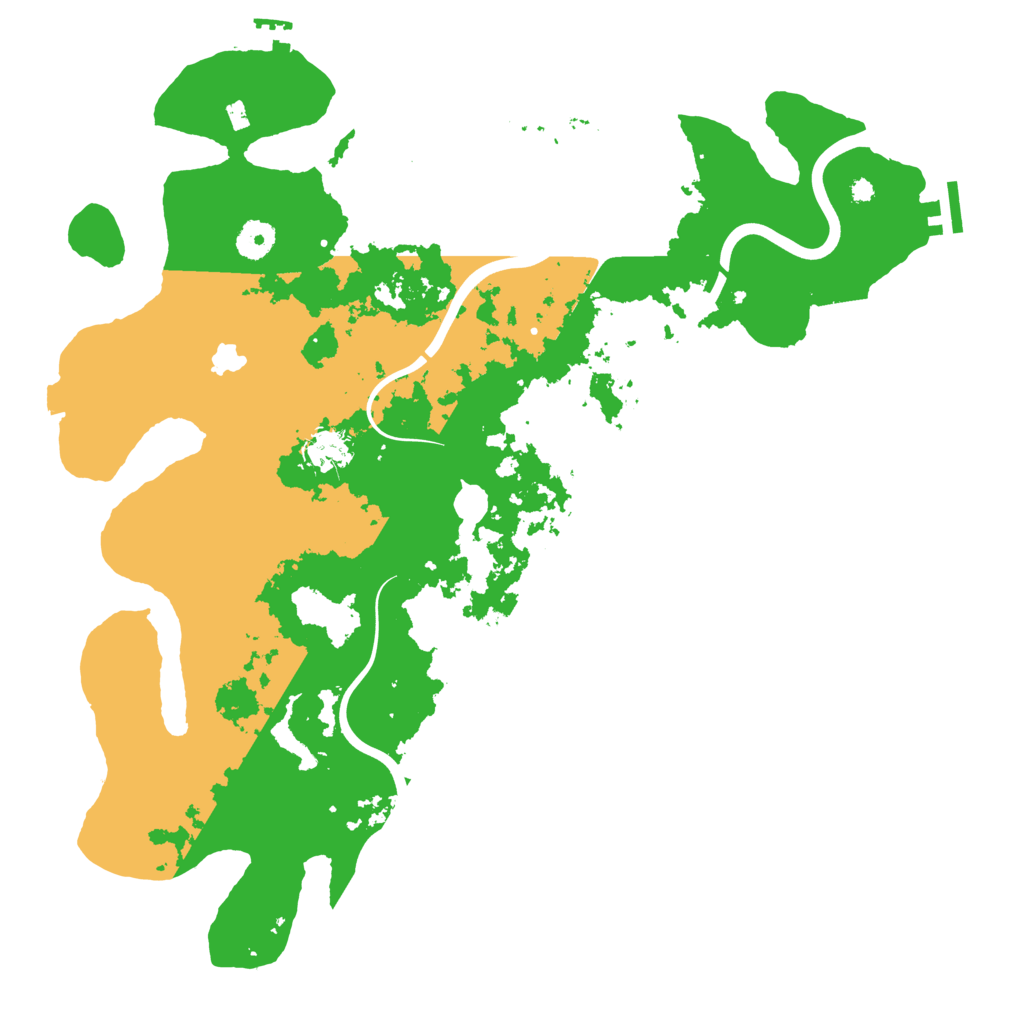 Biome Rust Map: Procedural Map, Size: 4000, Seed: 292235888