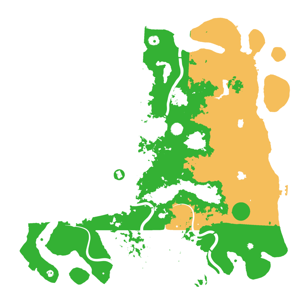 Biome Rust Map: Procedural Map, Size: 4500, Seed: 682374901