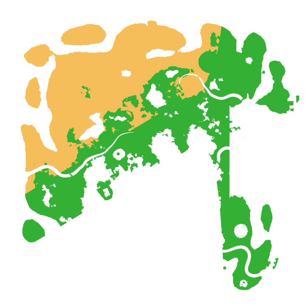 Biome Rust Map: Procedural Map, Size: 4000, Seed: 910108