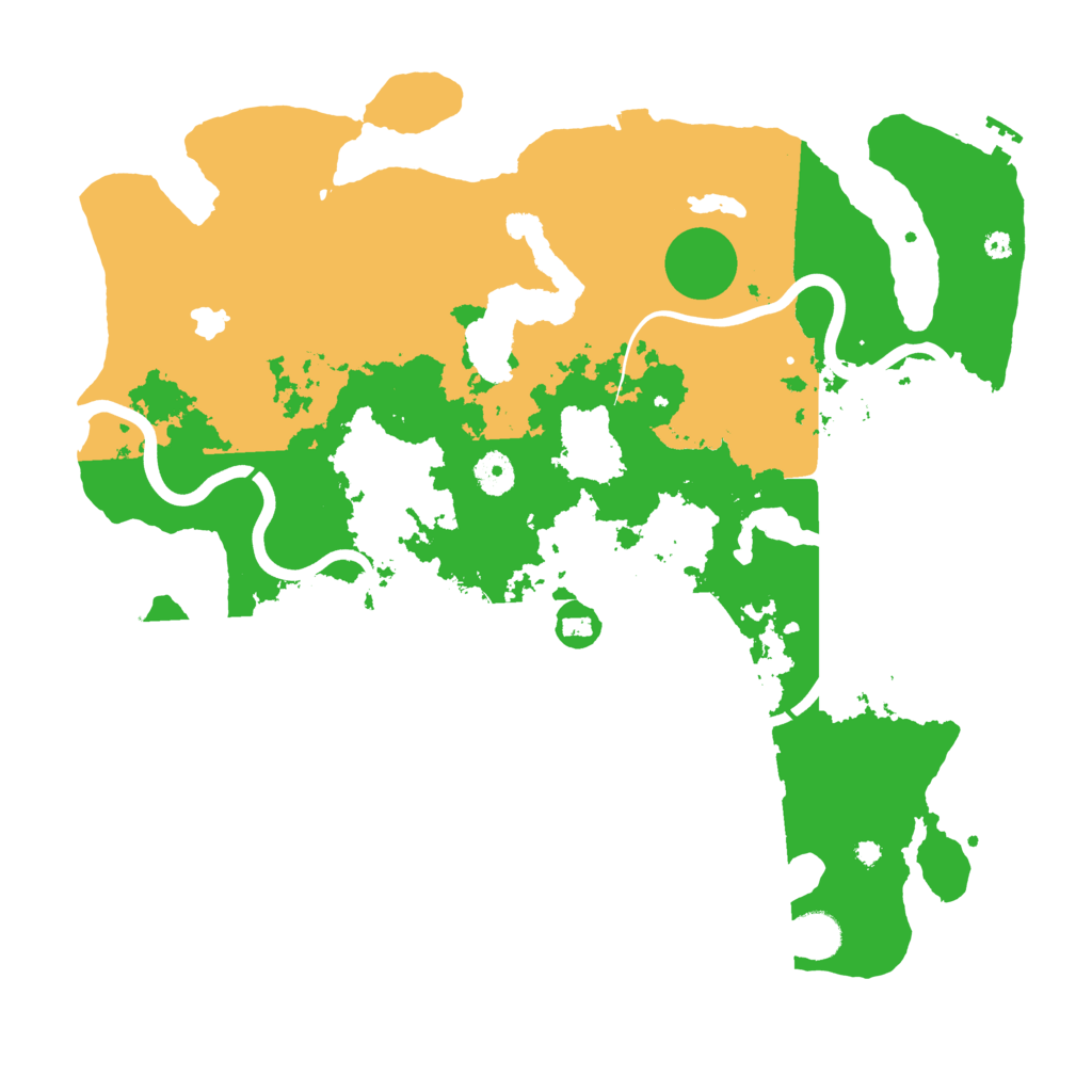Biome Rust Map: Procedural Map, Size: 4000, Seed: 103021