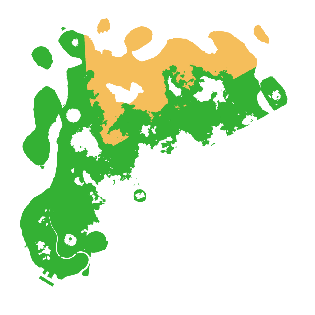 Biome Rust Map: Procedural Map, Size: 4000, Seed: 822422