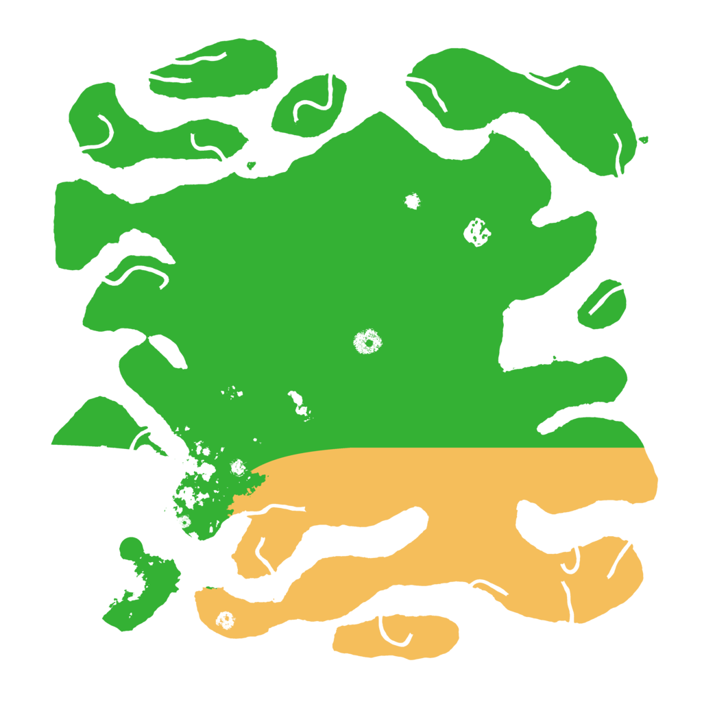 Biome Rust Map: Procedural Map, Size: 4000, Seed: 695247