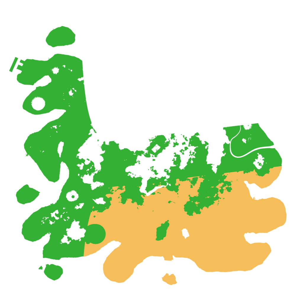 Biome Rust Map: Procedural Map, Size: 4000, Seed: 401316