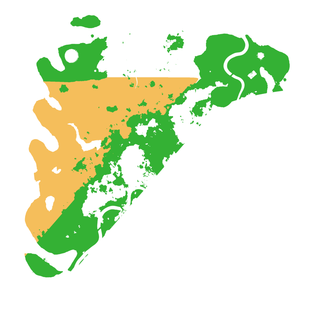 Biome Rust Map: Procedural Map, Size: 4000, Seed: 117600