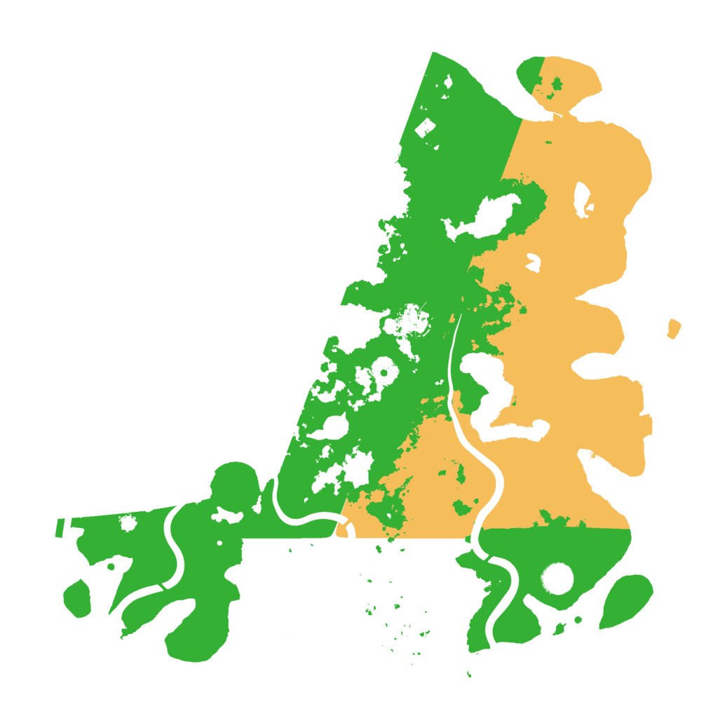 Biome Rust Map: Procedural Map, Size: 4000, Seed: 811530
