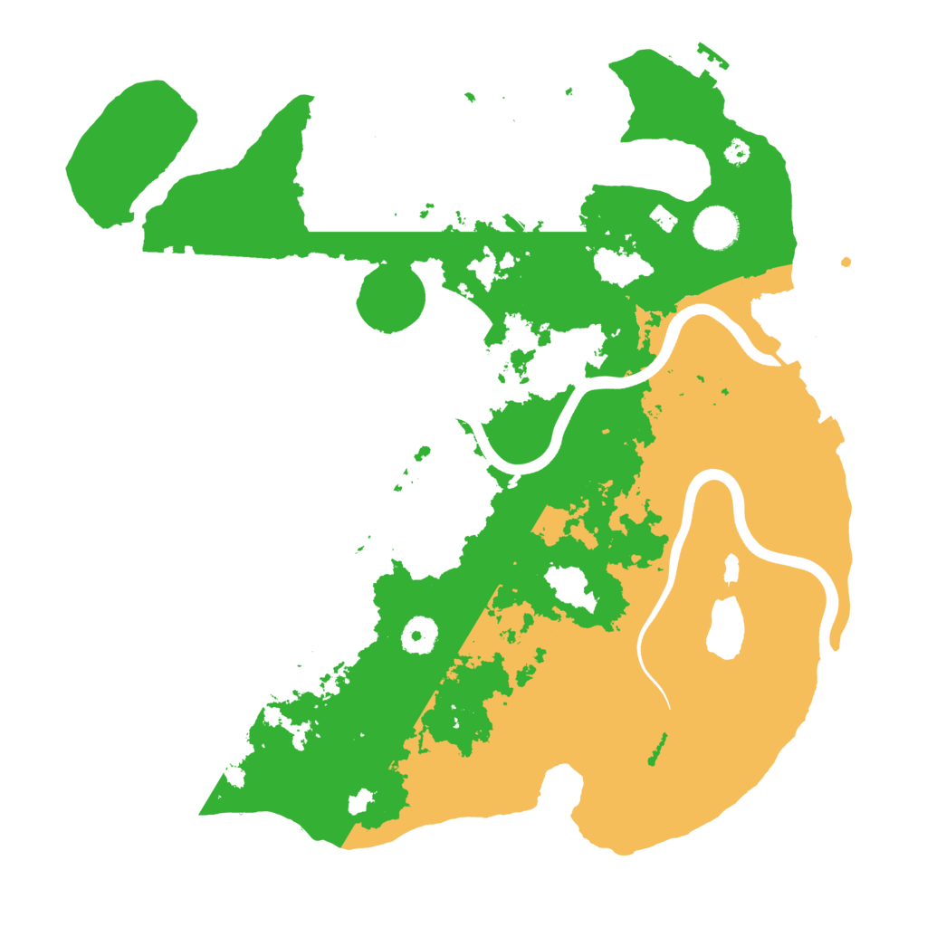 Biome Rust Map: Procedural Map, Size: 3750, Seed: 479113850